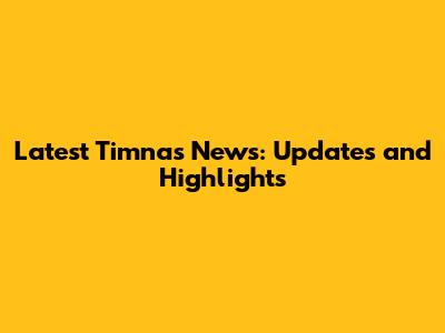 Latest Timnas News: Updates and Highlights