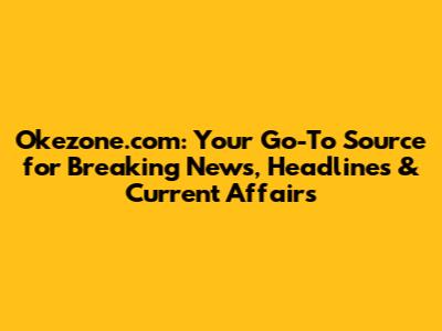 Okezone.com: Your Go-To Source for Breaking News, Headlines & Current Affairs