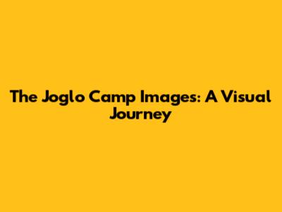 The Joglo Camp Images: A Visual Journey